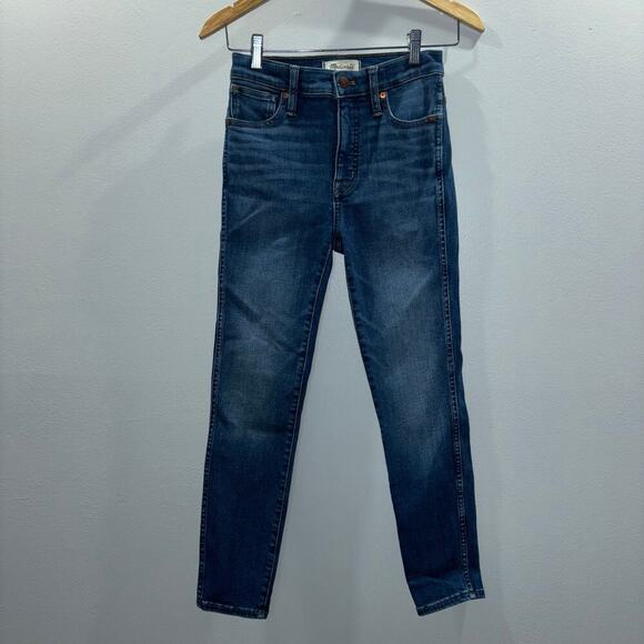 Madewell Jeans | Madewell 10” High Rise Skinny Jeans - Picture 1 of 15